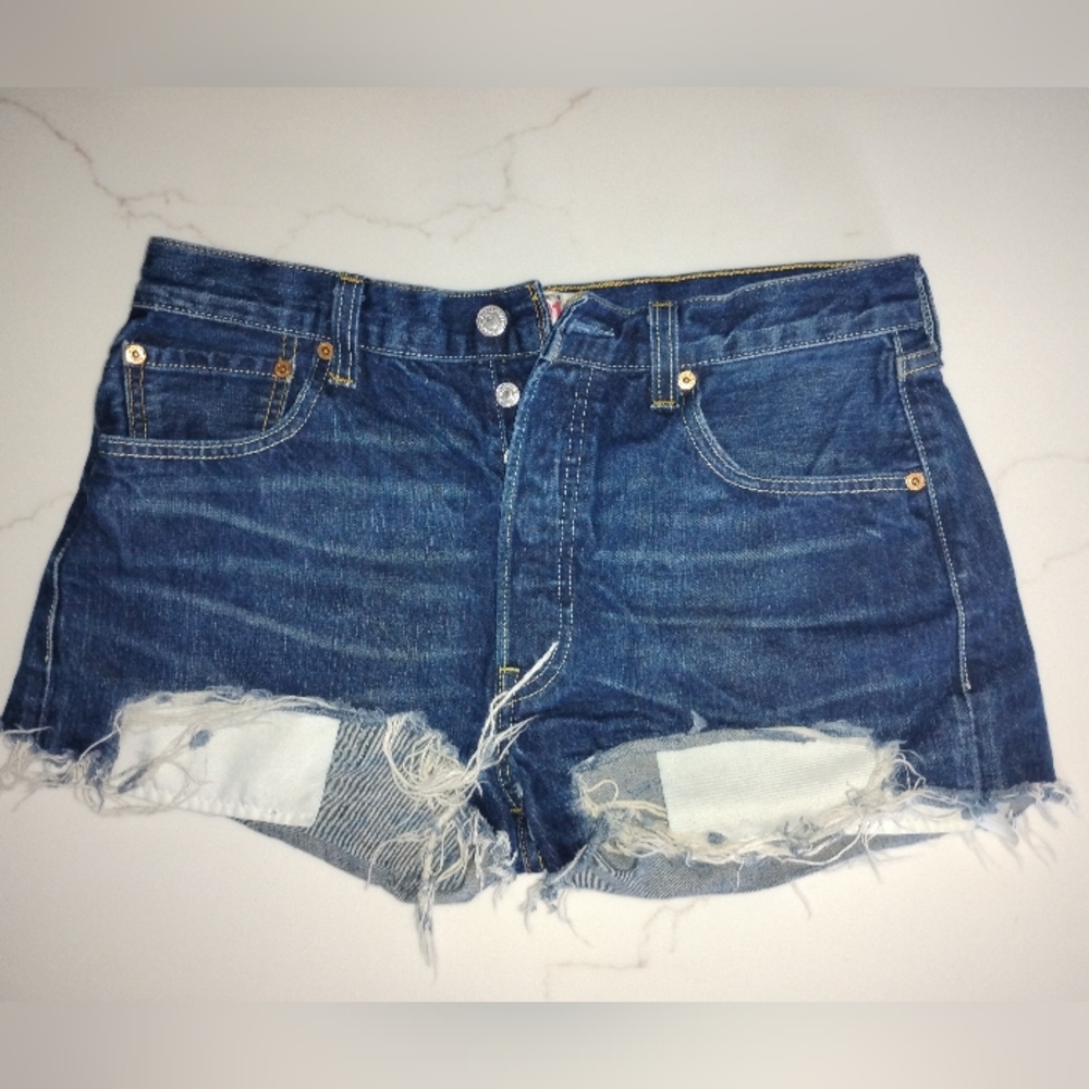 Levi's Cutoff Denim Blue Women's Shorts size 34